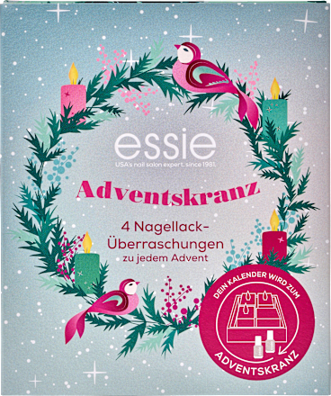 Adventskranz, 4 Nagellack-Überraschung  essie