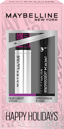 Geschenkset Mascara & Kajal Happy Holidays Falsies Lift MAYBELLINE NEW YORK
