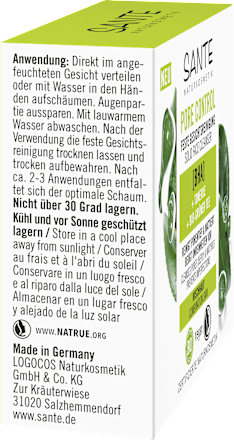 Feste Gesichtsreinigung Pore Control  Santé naturally.