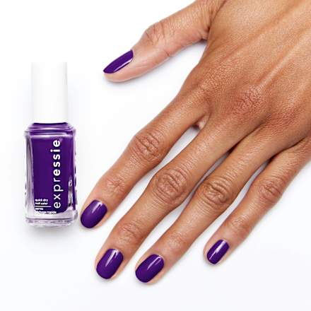 Nagellackset Bonbon Expressie Thumb Surfing Pink 412, 10 ml & No Time To Pause Lila 414, 10 ml essie