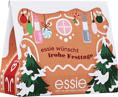 Geschenkset Weihnachten XMAS Häuschen essie
