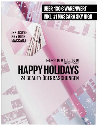 Adventskalender Make-up MAYBELLINE NEW YORK