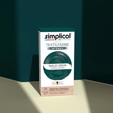 Textilfarbe intensiv Wald-Grün Simplicol