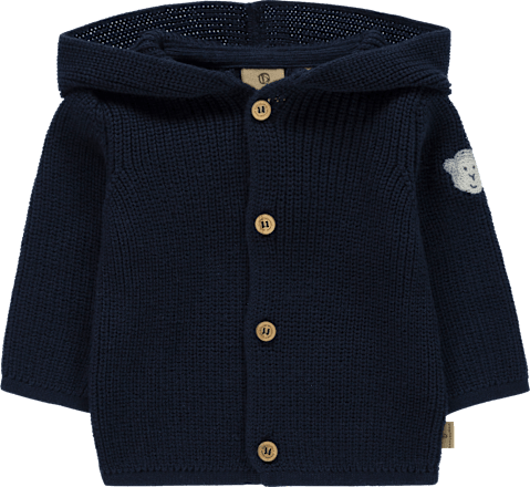 Baby Jacke, Gr. 62/68, aus Bio-Baumwolle, blau bellybutton mother nature & me