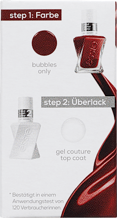 Nagellackset Gel Couture Routine In My Red Era essie