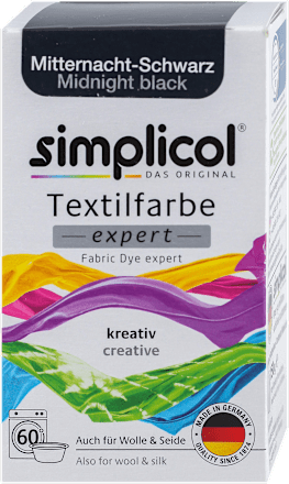 expert boja za tkaninu - Midnight black simplicol