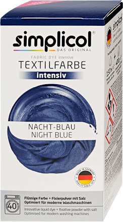 Textilfesték Éjkék Simplicol
