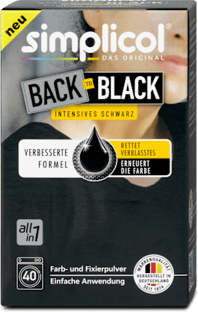 Back to Black boja za tkaninu – crna simplicol