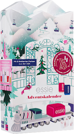 Adventskalender 2022 als Nagellackregal wiederverwendbar essie