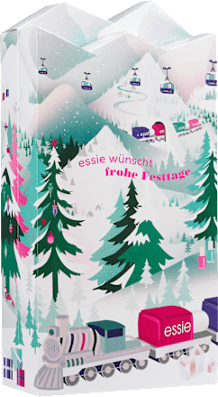 Adventskalender 2022 als Nagellackregal wiederverwendbar essie