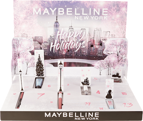 Adventskalender New York 'Happy Holidays' 2022 MAYBELLINE NEW YORK
