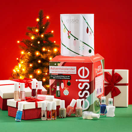Adventskalender 2024 mit 24 bunten Nagellacken essie