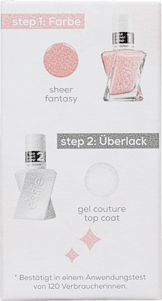 Nagellackset Gel Couture by essie Routine Clean Girl, 2tlg essie