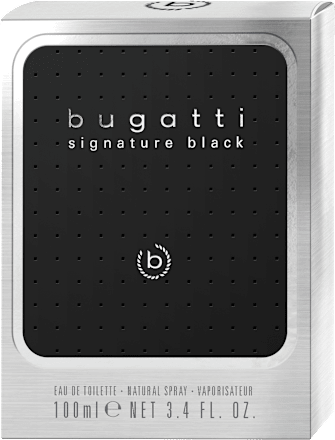 Signature black bugatti