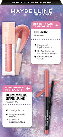 Lipglossset Lifter Gloss & gratis Lipliner  MAYBELLINE NEW YORK