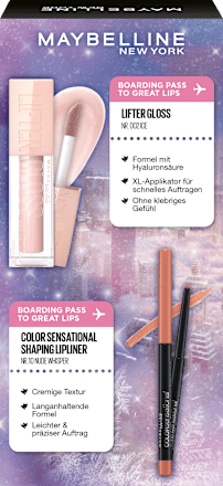 Lipglossset Lifter Gloss & gratis Lipliner Color MAYBELLINE NEW YORK