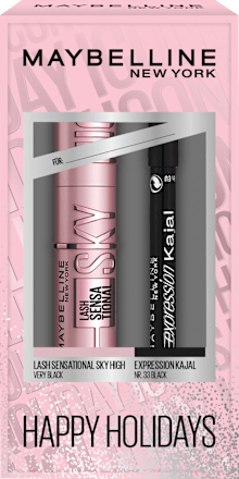 Geschenkset Mascara & Kajal Happy Holidays Sensational Sky High 2tlg. MAYBELLINE NEW YORK