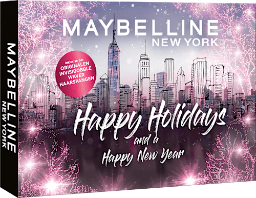 Adventskalender New York 'Happy Holidays' 2022 MAYBELLINE NEW YORK