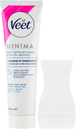 Krem do depilacji skóra wrażliwa MINIMA Veet