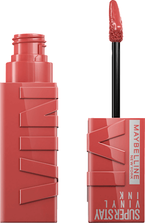 Lippenstiftset Vinyl Ink 15, & gratis Lipliner Color Sensational 50 MAYBELLINE NEW YORK