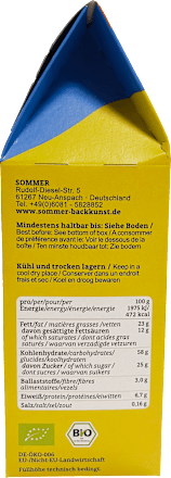 Dinkelkekse Ingwer SOMMER