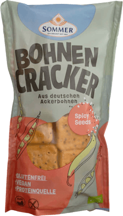 Cracker aus Bohnen Spicy Seeds SOMMER