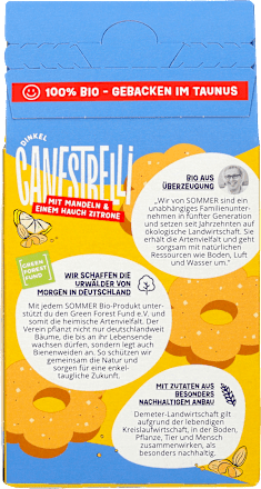 Dinkel-Canestrelli-Kekse SOMMER