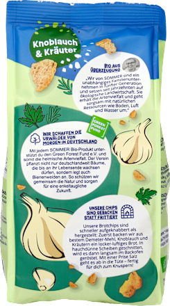 Cracker Brot Chips Knoblauch & Kräuter SOMMER