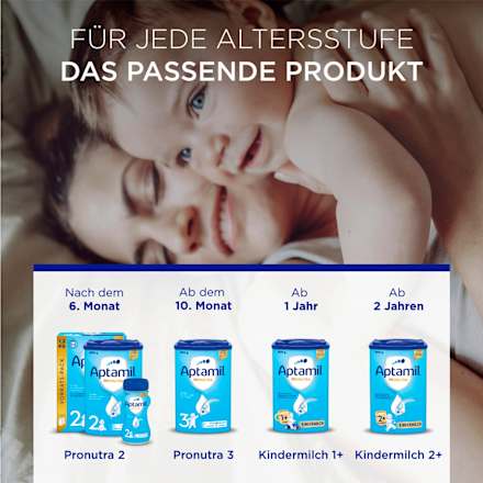 Folgemilch 2 Pronutra nach dem 6. Monat Aptamil