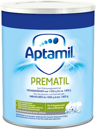 Spezialnahrung Frühgeborene Prematil von Geburt an Aptamil