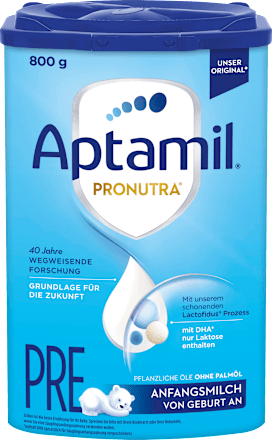 Anfangsmilch Pre Pronutra von Geburt an Aptamil