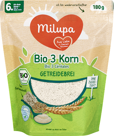 Bio 3 Korn Getreidebrei Milupa