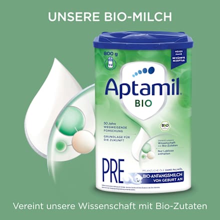 Anfangsmilch Pre von Geburt an Aptamil