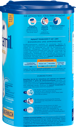 Kindermilch Pronutra ab 1 Jahr Aptamil
