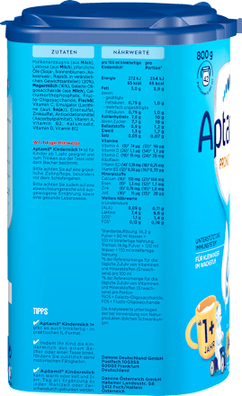 Kindermilch Pronutra ab 1 Jahr Aptamil