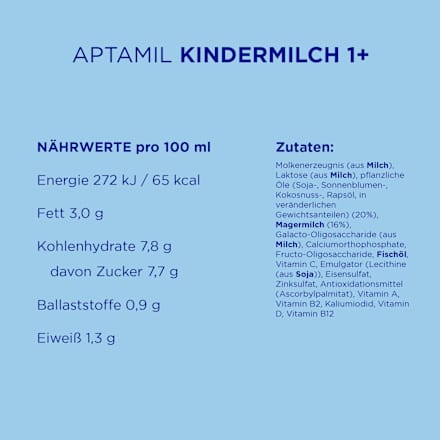 Kindermilch Pronutra ab 1 Jahr Aptamil
