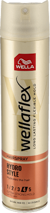 Lakier do włosów (4) Hydrostyle  wellaflex