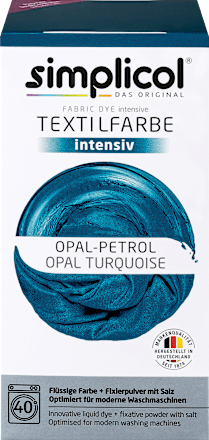 Vopsea textile intensiv turquoise opal simplicol