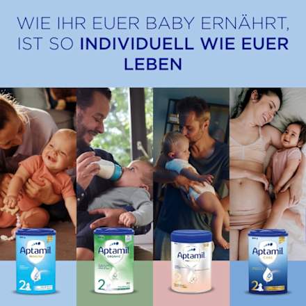 Folgemilch 2 trinkfertig nach dem 6. Monat Aptamil