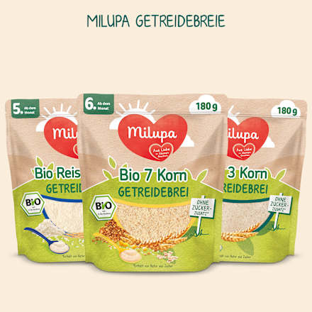 Getreidebrei 7 Korn ab dem 6.Monat Milupa