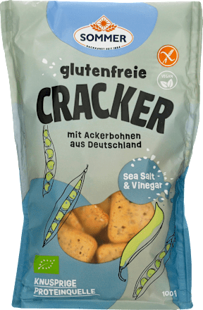Cracker aus Bohnen Salt & Vinegar SOMMER