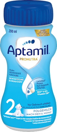 Folgemilch 2 trinkfertig nach dem 6. Monat Aptamil