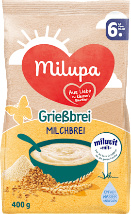 Milchbrei Grießbrei ab dem 6.Monat Milupa