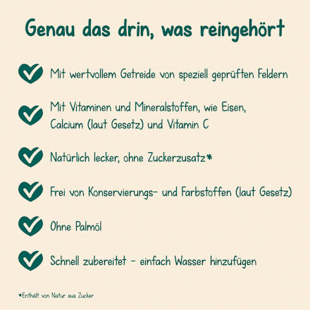 Milchbrei Butterkeks Gute Nacht, ab 6. Monat Milupa