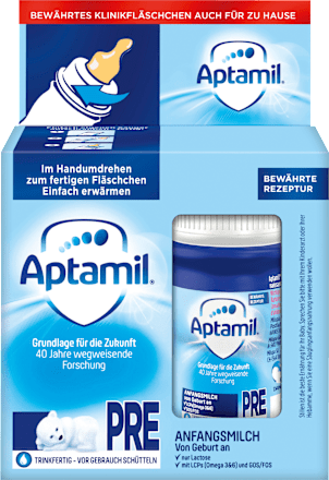 Anfangsmilch Pre trinkfertig von Geburt an, 2x90 ml Aptamil