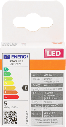 Żarówka LED 4,2W G9 OSRAM