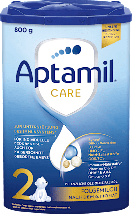 Folgemilch 2 Care nach dem 6. Monat Aptamil