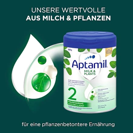 Folgemilch Milk & Plants 2  Aptamil