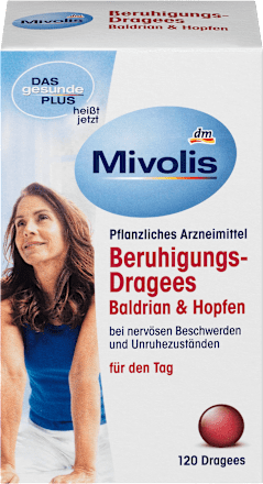 Beruhigungs-Dragees Baldrian & Hopfen Mivolis