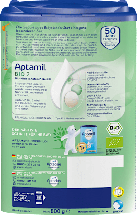 Folgemilch 2 nach dem 6. Monat Aptamil